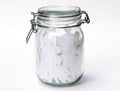 People in glass jar Royalty Free Stock Photo