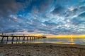 People on Glenelg Beach jetty