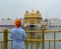 People at Golden Temple in Amritsar, India