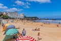 People at the Grande Plage