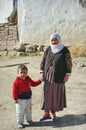 Poor people in a village from Turkey.