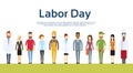 People Group Different Occupation Set, International Labor Day Royalty Free Stock Photo