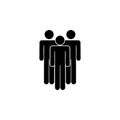 people, group, three icon. Element of a group of people icon. Premium quality graphic design icon. Signs and symbols collection