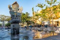 People at GWK Garuda Wisnu Kencana Royalty Free Stock Photo