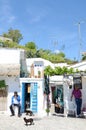 People in Gypsy Cave Sacromonte, Granada, Andalucia, Spain