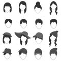 People hair icon