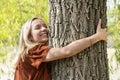 hands and tree Royalty Free Stock Photo