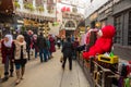 People hangouts in the ancient City of Damascus