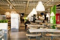 People have dinner in eatery space of the international IKEA store Royalty Free Stock Photo