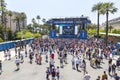 People have fun at official fanzone of UEFA EURO 2016 in City of