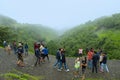 People having fun at Tamhini Ghat, Pune Royalty Free Stock Photo