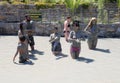 People having mud bath Royalty Free Stock Photo