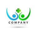 People healthcare icon new trendy high quality professional logo