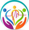 People heart care logo
