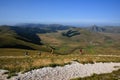 People hiking on mountain