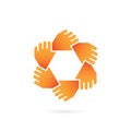 People Holding Hands Together charity Logo