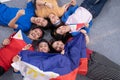 People holding philippines flag celebrating independence day