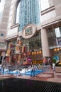 People at Hong Kong Times Square. Royalty Free Stock Photo