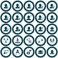 People icon set