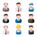 People Icons - Office Royalty Free Stock Photo