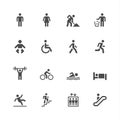 People icons Royalty Free Stock Photo