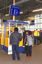 Information desk, Central Railway Station, Utrecht, Netherlands