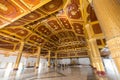 People inside the Atumashi Monastery in Mandalay