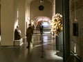 People inside Museum of Duomo of Milan