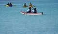 People kayaking Royalty Free Stock Photo