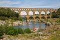 Kayaking under the 2000 year old Roman aqueduct