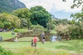 People in the Kirstenbosch National Botanical Gardens