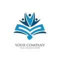 People library logo design template