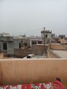 People living house in haryana village india