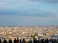 People looking at Paris Royalty Free Stock Photo