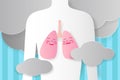 People with lung healthy concept