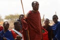 People of Maasai tribe, Tanzania