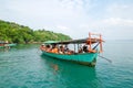 People maiking snorkeling at Koh Ta Kiev island on Cambodia