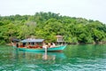 People maiking snorkeling at Koh Ta Kiev island on Cambodia