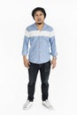 People Man Full Body Studio Shoot Concept Royalty Free Stock Photo