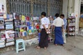 People in Mandalay, Myanmar