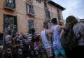 People march during LGBT pride celebrations in mallorca