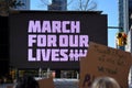 March for our Lives Manhattan Royalty Free Stock Photo