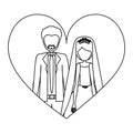 people married couple icon