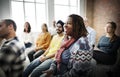 People Meeting Conference Seminar Audience Concept Royalty Free Stock Photo