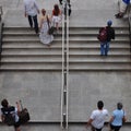 People metro station