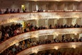 People in Mikhailovsky theater during closing ceremony of Cultural Forum