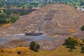 People on the moon pyramid in teotihuacan, mexico XI