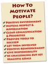 People motivation Royalty Free Stock Photo