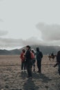 people at the mountain bromo indonesia