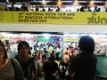 People at National Book Fair and 13th Bangkok International Book Fair 2015